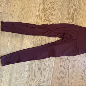 American Giant Plum Leggings